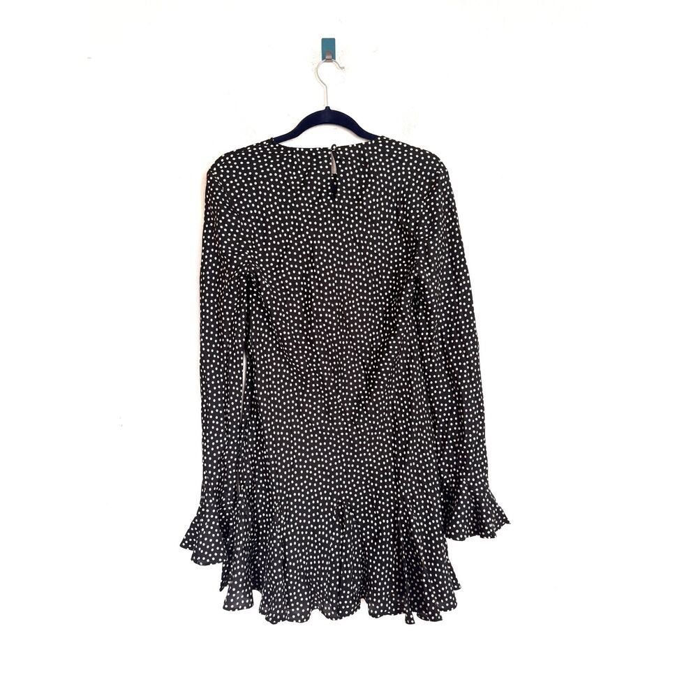 Doen Narcisse silk blend dress in camille dot L - Picture 4 of 9